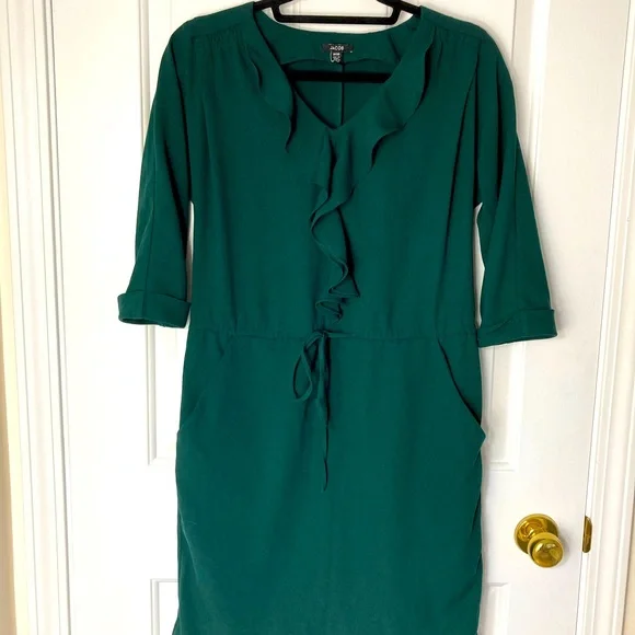Jacob | Dresses | Jacob Emerald Green Dress With Pockets | Poshmark Jacob | Dresses | Jacob Emerald Green Dress With Pockets | Poshmark